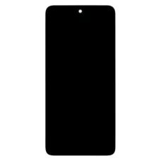 LCD kijelző + Érintőegység + Elülső borítás Xiaomi Redmi Note 14 4G (Global Version) Fekete (szerviz csomag)