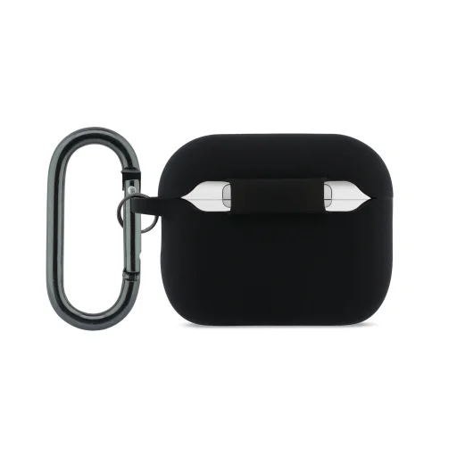 Lacoste Liquid Silicon Croc Logo tok AirPods Pro 3-hoz Fekete - 3