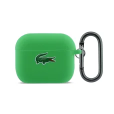 Lacoste Liquid Silicone Croc Logo tok AirPods Pro 3-hoz Zöld