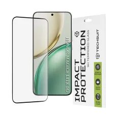 Honor Magic8 Lite Fekete Techsuit 111D Full Cover / Full Glue üveg védőfólia üvegfólia