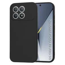 Xiaomi Poco F8 Pro Techsuit SoftFlex Fekete tok