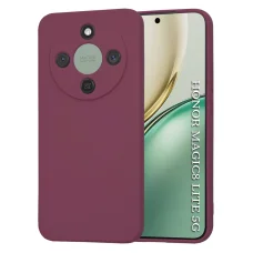 Honor Magic8 Lite Techsuit SoftFlex Plum Red tok