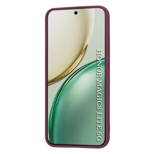 Honor Magic8 Lite Techsuit SoftFlex Plum Red tok - 2