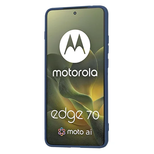 Motorola Edge 70 Techsuit SoftFlex - Tengerészkék tok - 2