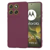 Motorola Edge 70 Plum Red Techsuit - SoftFlex tok thumbnail
