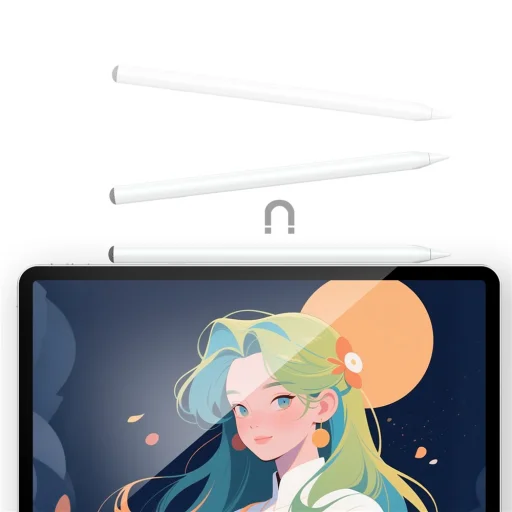 Telefonokhoz és táblagépekhez univerzális fehér Acefast Stylus Pen (V2) - 4