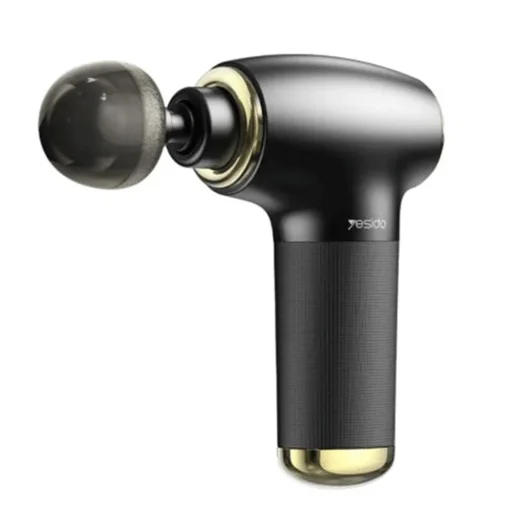Yesido Mini Portable Massager Gun (MG02) - Type-C, 4 sebességfokozat, 3200RPM, 1500mAh, 10W - Fekete - 1