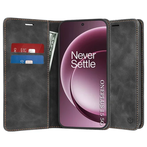 OnePlus 15 Fekete Techsuit Confy Cover tok - 1