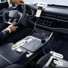 Car Charger PrimeTrip VR2 Max (C0206500) - Gyors töltés, visszahúzható kábel, USB, 3x USB-C, 163W - Kozmikus Fekete Baseus thumbnail
