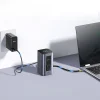 Baseus Dokkoló Állomás NU1 Air Spacemate - USB-C - 2x HDMI, 3x USB-C, 4x USB, RJ45, SD/TF - Űrszürke thumbnail