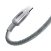 USB-C to USB-C, 100W, 2m Ezüst Baseus - Data Cable Discolor (E0420703) kábel thumbnail