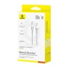 USB-C to USB-C, 100W, 2m Ezüst Baseus - Data Cable Discolor (E0420703) kábel thumbnail