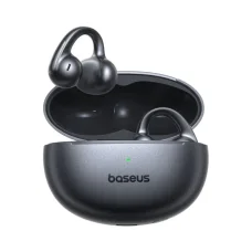 Wireless Earbuds Bowie MC1 Pro (A0102503) - Bluetooth 6.0, Hi-Res, TWS, Multipoint, Open Ear Clip-On - Cosmic Black Baseus