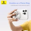 Baseus - Desk Holder MagPro 3 (Z0004803) - Mágneses, Kettős-Gyűrű - Csillagfény Törtfehér thumbnail