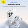 Baseus - Desk Holder MagPro 3 (Z0004803) - Mágneses, Kettős-Gyűrű - Csillagfény Törtfehér thumbnail