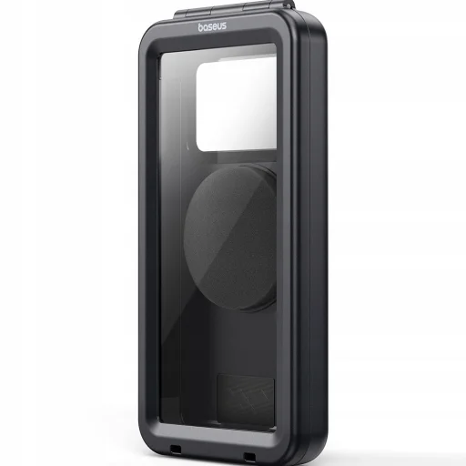 Baseus - Kerékpártartó PrimeTrip VB1 RainShield (C0013D01) - Mágneses tartás, Állítható, Lopásgátló rendszer - Kozmikus fekete - 3