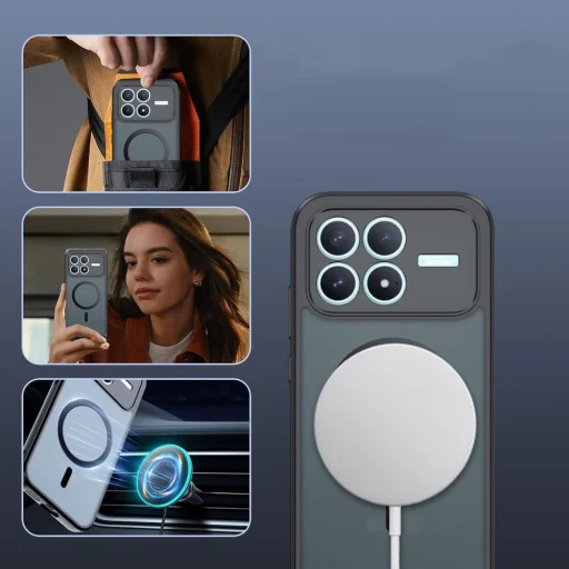 Xiaomi Poco F8 Pro Tech-protect Magmat Magsafe Matte Black tok - 3