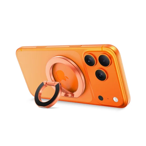 Tech-protect Mmr400 Lamano Mágneses Magsafe Telefon Gyűrű Rózsaszín Arany - 2