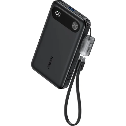 Powerbank Anker PowerCore, 10000mAh, 22.5W, QC + PD, Fekete A1257G11 - 1