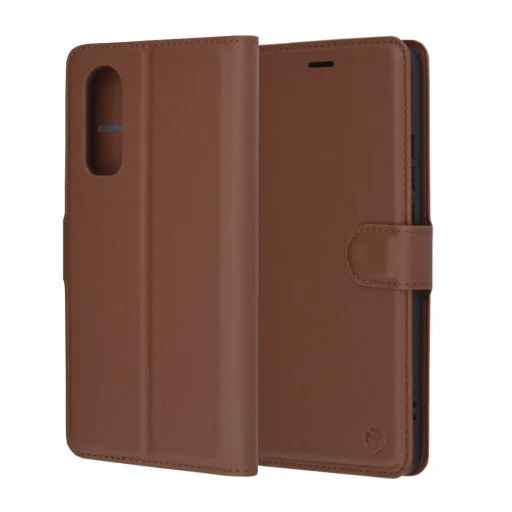 OnePlus Nord CE4 Lite Barna Techsuit Leather Folio tok - 6