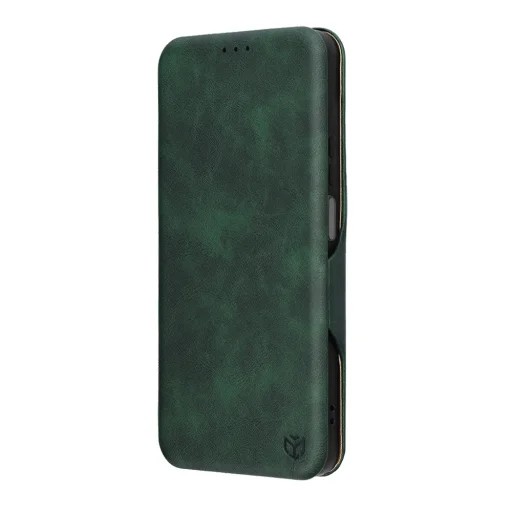 Honor 400 Smart / X7d 4G Safe Wallet Plus Techsuit - Zöld tok - 4