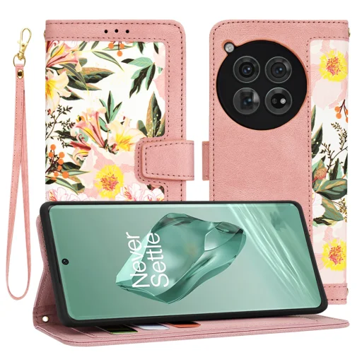 OnePlus 12 Techsuit - FlipCraft - Sweetheart Pink tok - 1