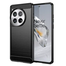 OnePlus 12 Fekete Techsuit Carbon Silicone tok