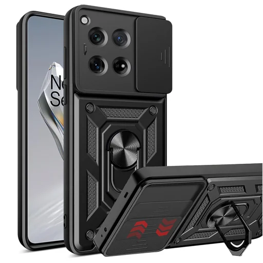 OnePlus 12 Techsuit CamShield Series - Black tok - 1