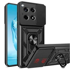 OnePlus 12R Fekete Techsuit CamShield Series tok