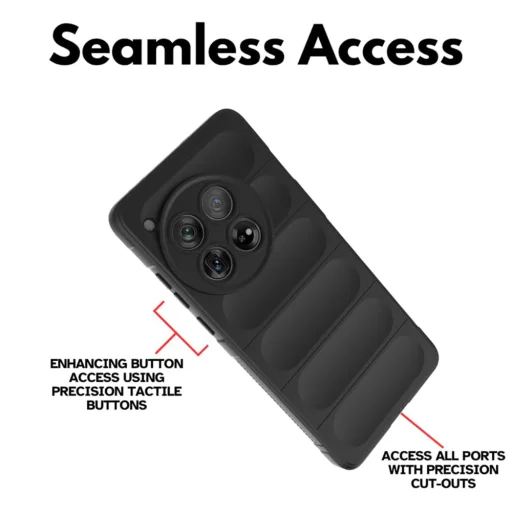 OnePlus 12 Techsuit Magic Shield čierne puzdro - 3