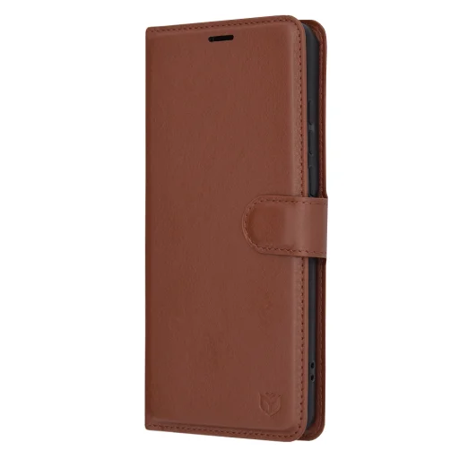 OnePlus 12 Barna Techsuit - Leather Folio tok - 4
