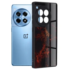 OnePlus 12R Techsuit Glaze Series Red Nebula tok