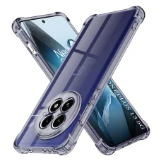 OnePlus 13 Techsuit - Shockproof Clear Silicone - Smoke Black tok