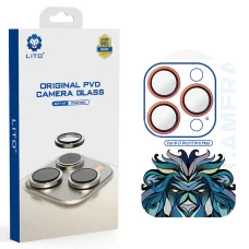 iPhone 17 Pro / iPhone 17 Pro Max Narancssárga Lito Titanium AR Kameraüveg üvegfólia