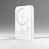 Acefast - Mágneses Vezeték Nélküli Power Bank (M25-5000) - MagSafe, Gyors Töltés, USB-C, 5000mAh, 20W, 5V/2.4A, LED Jelző - Fehér thumbnail