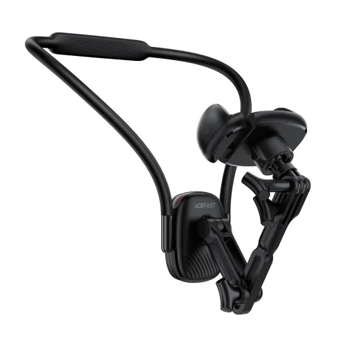 GoPro, Telefon Acefast Nyak Telefon Tartó (E33) - Bilinccsel, 360°-ban Állítható, Biztonságos Illeszkedés, Szilikon Nyakpánt - Fekete - 1