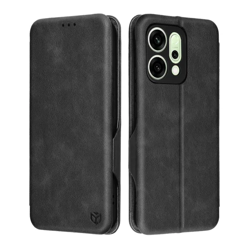 Oppo Reno14 Techsuit Safe Wallet Plus - Fekete tok - 1