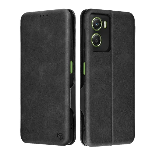 Motorola Moto G06 Techsuit Safe Wallet Plus fekete tok - 1