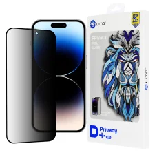 iPhone 14 Pro Fekete Lito D+ Pro Privacy