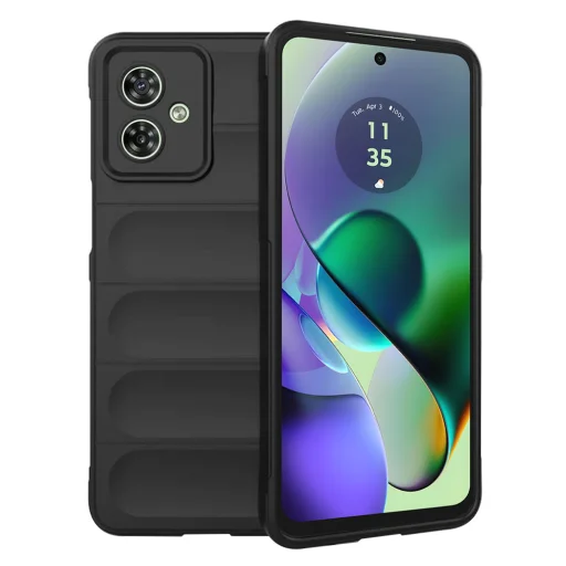 Motorola Moto G54 Techsuit Magic Shield - Fekete tok - 1