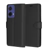 Motorola Moto G85 Techsuit - Leather Folio - Fekete tok thumbnail