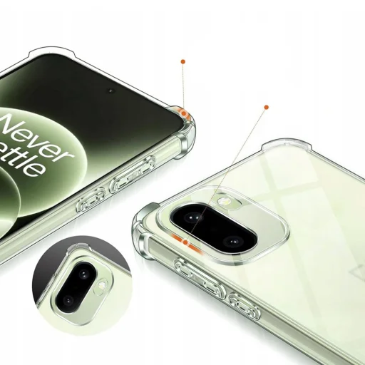 OnePlus 15R Átlátszó Techsuit - Shockproof Clear Silicone tok - 4