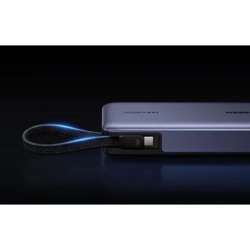 UGREEN PB551 Power Bank, 20000 mAh, 145W, retractable cable - 7