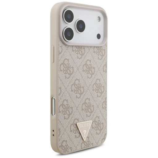 Guess 4G Pántos Triangle Logós MagSafe iPhone 17 Pro Max tok - Rózsaszín - 4