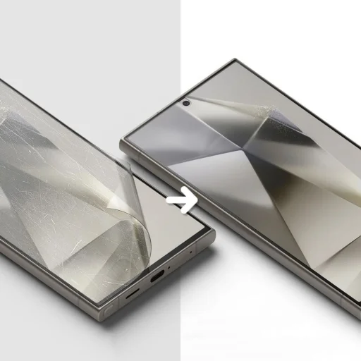 Motorola Edge 60 / 60 Pro / 60 Fusion üvegfólia Tech-Protect Hydroflex Fit+ 2-pack Átlátszó - 3