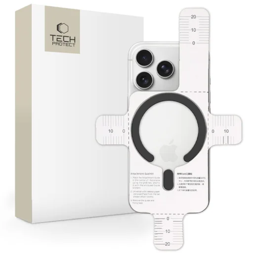 MMP-200 Tech-protect Mágneses MagSafe Gyűrű Fekete - 1