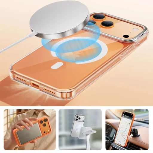 Tech-Protect MMP-200 Mágneses MagSafe Gyűrű Fehér - 6