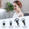 Premium Bluetooth Headset Techsuit (THB54) - Bluetooth, dupla mikrofon - Fekete thumbnail