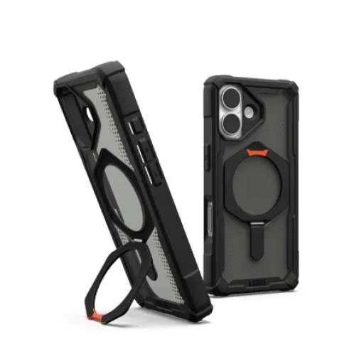 UAG Plasma XTE MagSafe tok iPhone 17 - fekete és narancssárga tok - 1
