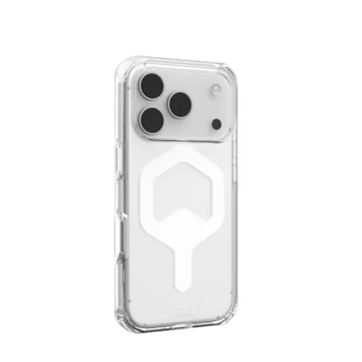 UAG Plyo MagSafe tok iPhone 17 Pro - Átlátszó és Fehér - 2